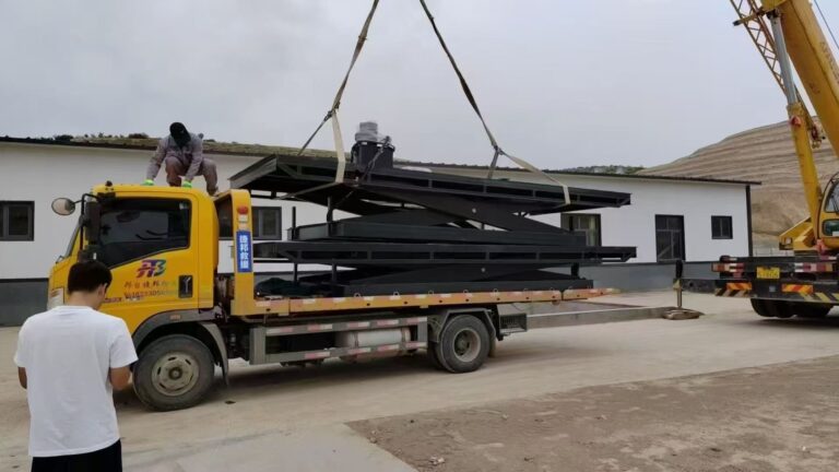 Customer Case: Solving Ground-to-Container Height Difference with Pit-Mounted Scissor Lift Platform