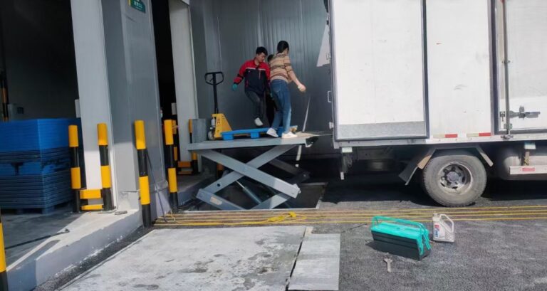 Shenzhen Project: Tailor-Made Pit Scissor Lift for 1.2m Height Difference
