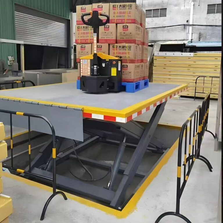 Custom Loading Dock Lift for Grain & Oil Distributor in Shenzhen